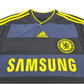 2009/10 Chelsea Away Football Shirt (M) Adidas #39 Anelka (Player Version)