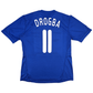 2009/10 Chelsea Home Football Shirt (L) Adidas #11 Drogba