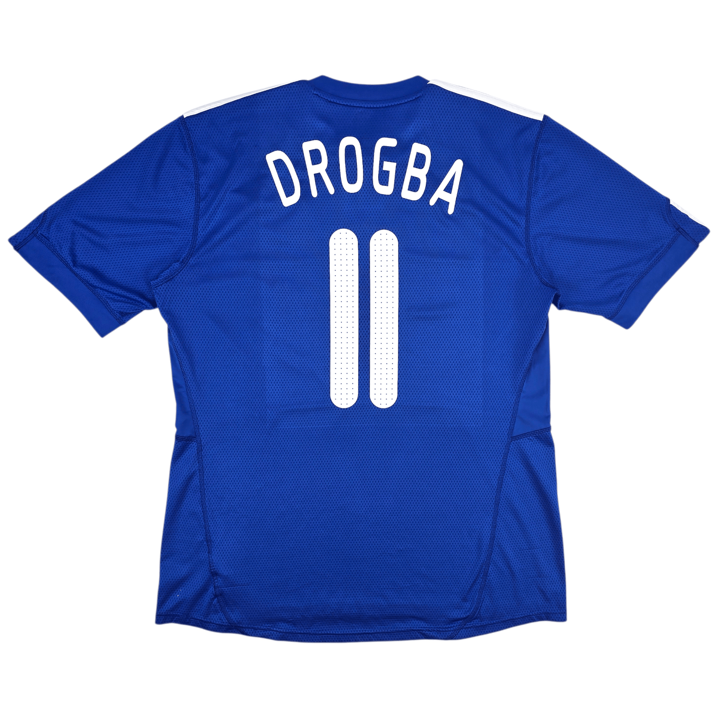 2009/10 Chelsea Home Football Shirt (L) Adidas #11 Drogba