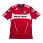 2009/10 Chicago Fire Home Football Shirt (M) Adidas #8 Ljungberg (Player Version)