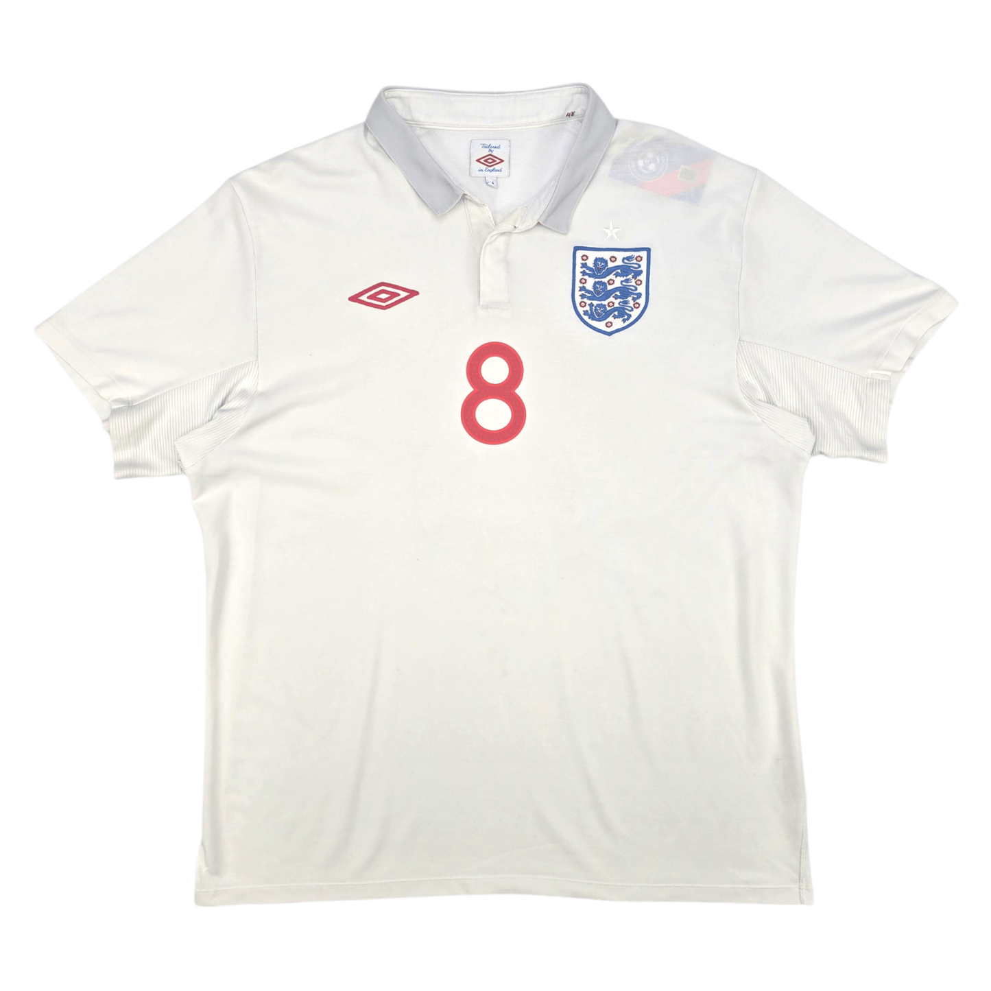 2009/10 England Home Football Shirt (L) Umbro #8 Lampard