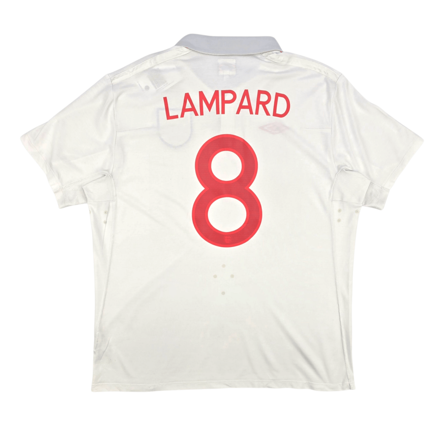 2009/10 England Home Football Shirt (L) Umbro #8 Lampard