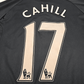 2009/10 Everton Away Football Shirt (M) Le Coq Sportif #17 Cahill