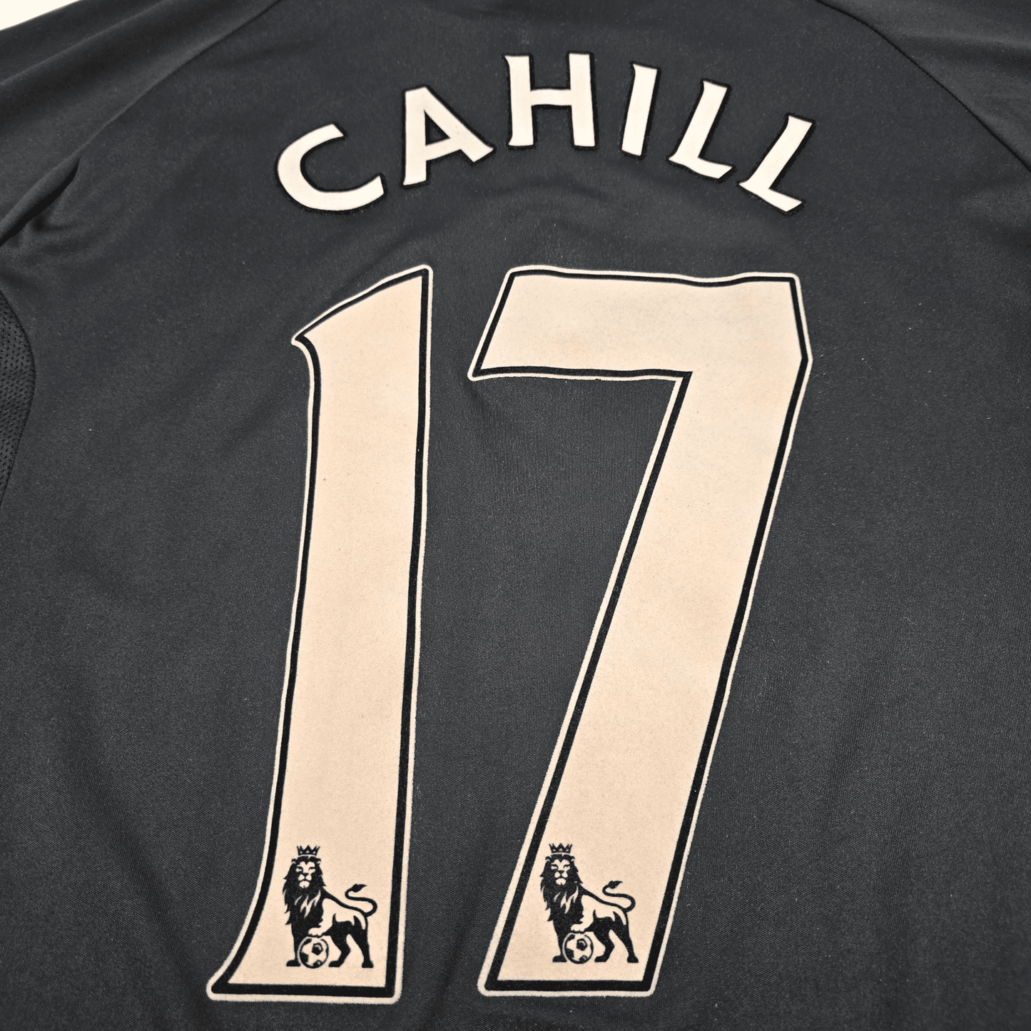2009/10 Everton Away Football Shirt (M) Le Coq Sportif #17 Cahill