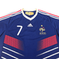 2009/10 France Home Football Shirt (L) Adidas #7 Ribery