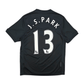 2009/10 Manchester United Away Football Shirt (S) Nike #13 J.S.Park