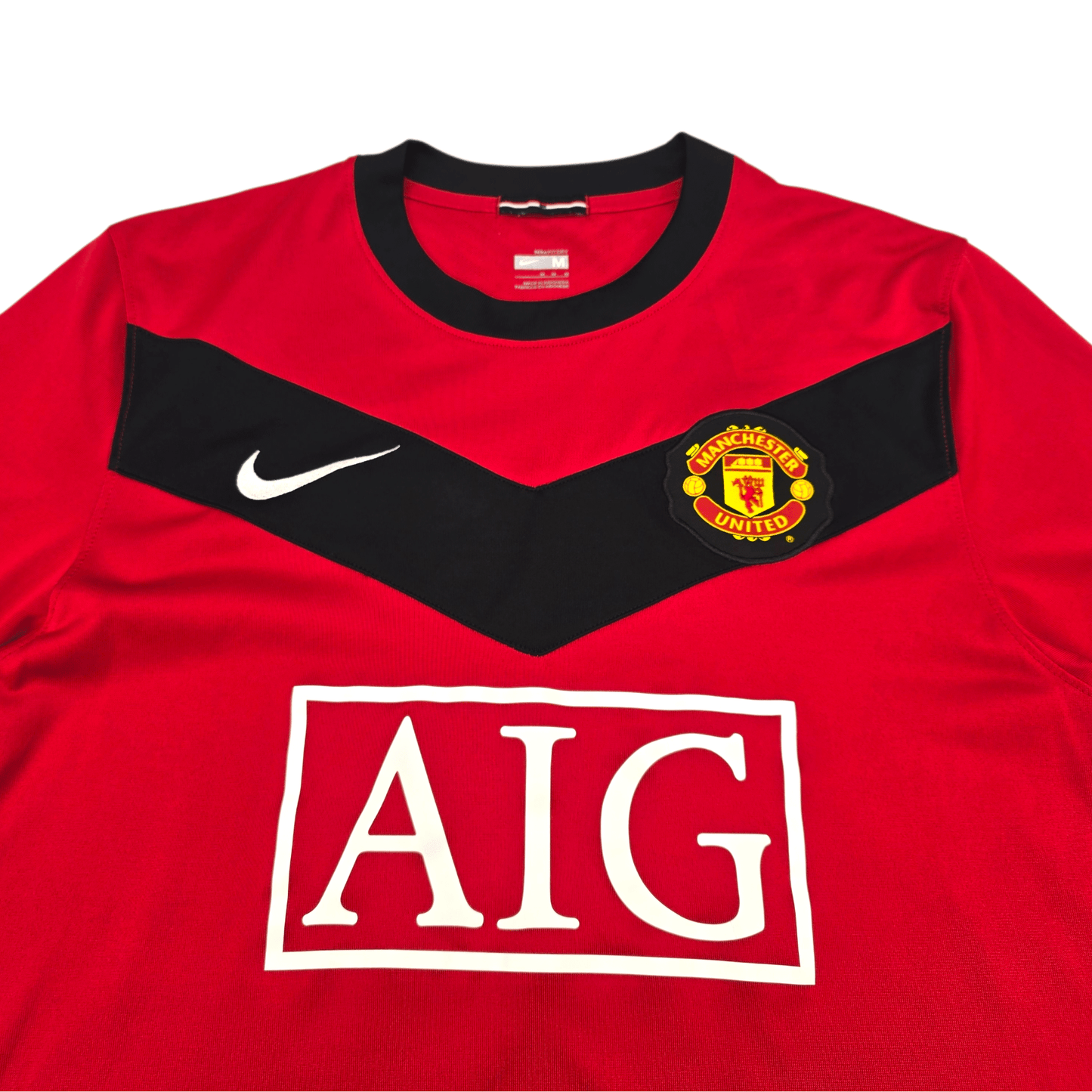 2009/10 Manchester United Home Football Shirt (M) Nike #10 Rooney