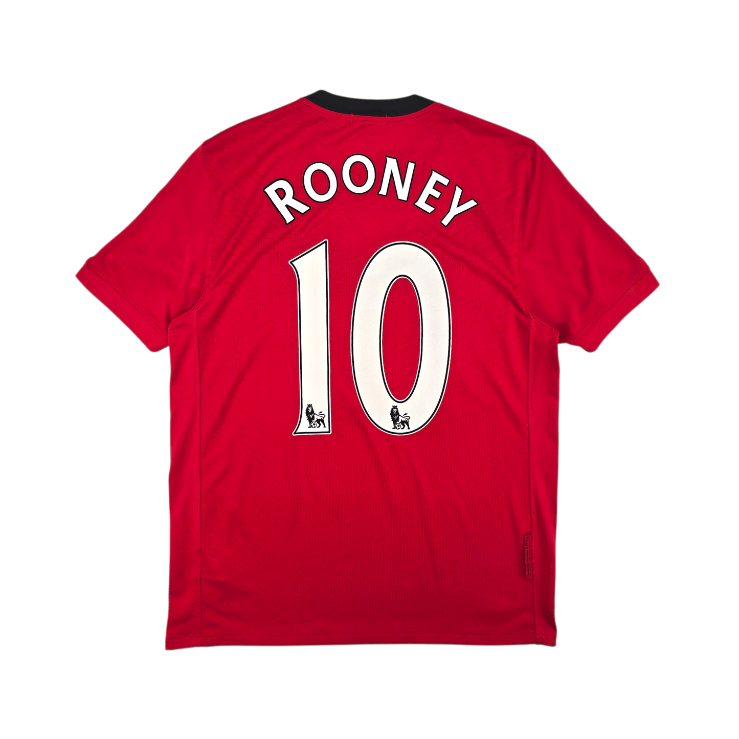2009/10 Manchester United Home Football Shirt (M) Nike #10 Rooney