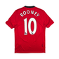2009/10 Manchester United Home Football Shirt (S) Nike #10 Rooney