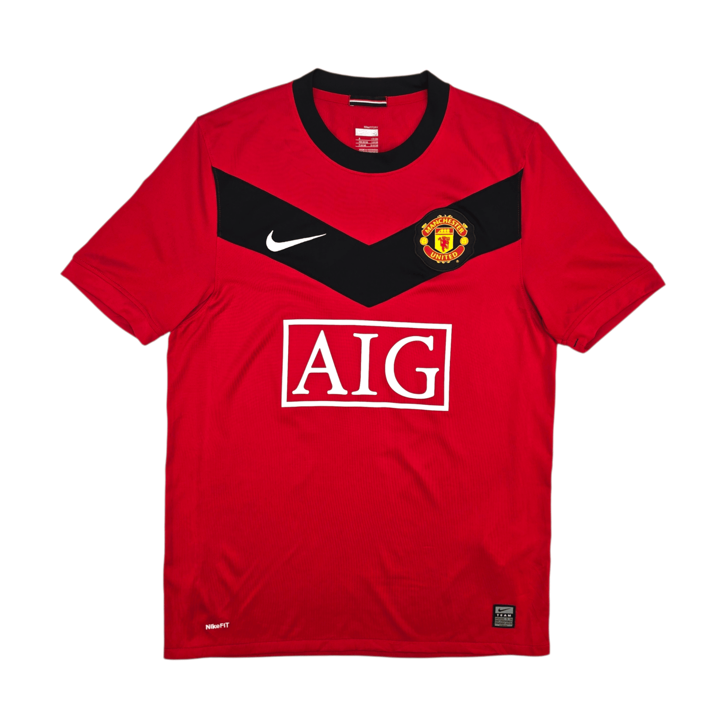 2009/10 Manchester United Home Football Shirt (S) Nike #10 Rooney