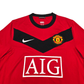 2009/10 Manchester United Home Football Shirt (S) Nike #10 Rooney