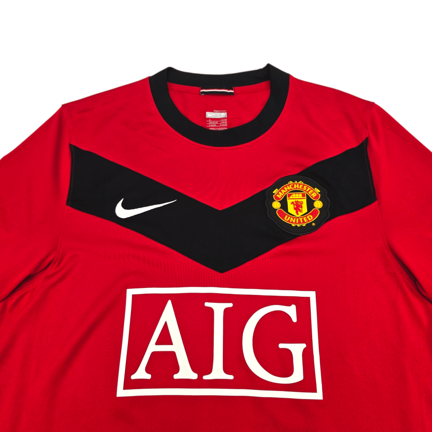 2009/10 Manchester United Home Football Shirt (S) Nike #10 Rooney