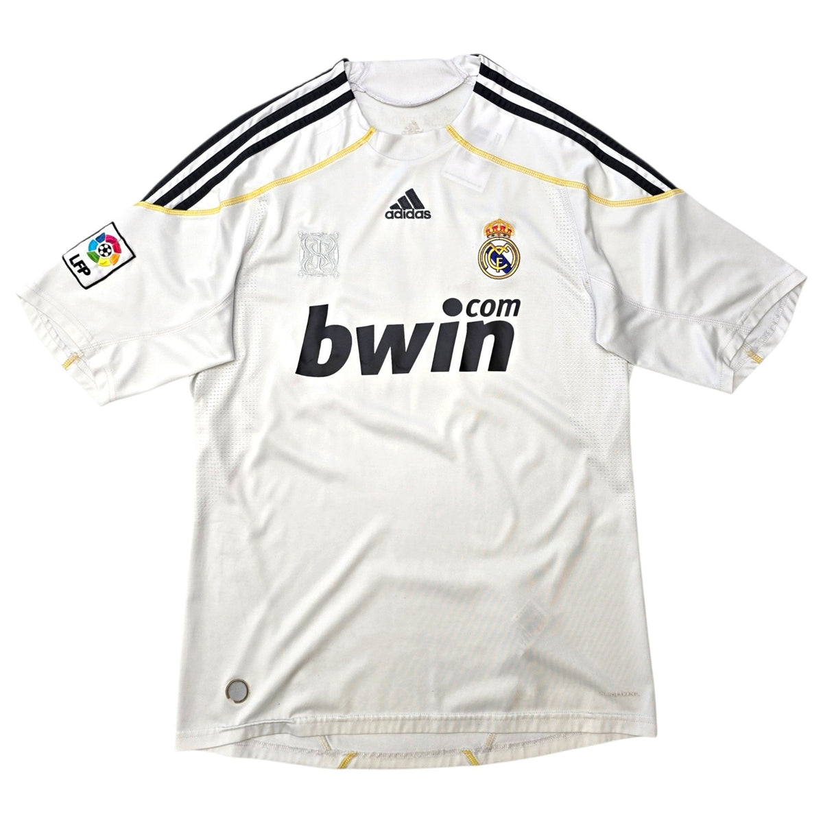 2009/10 Real Madrid Home Football Shirt (S) Adidas #4 Sergio Ramos