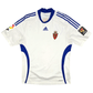 2009/10 Real Zaragoza Home Football Shirt (L) Adidas Player Version