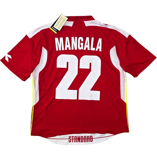2009/10 Standard de Liège Home Football Shirt (S) Diadora #22 Mangala (BNWTs)