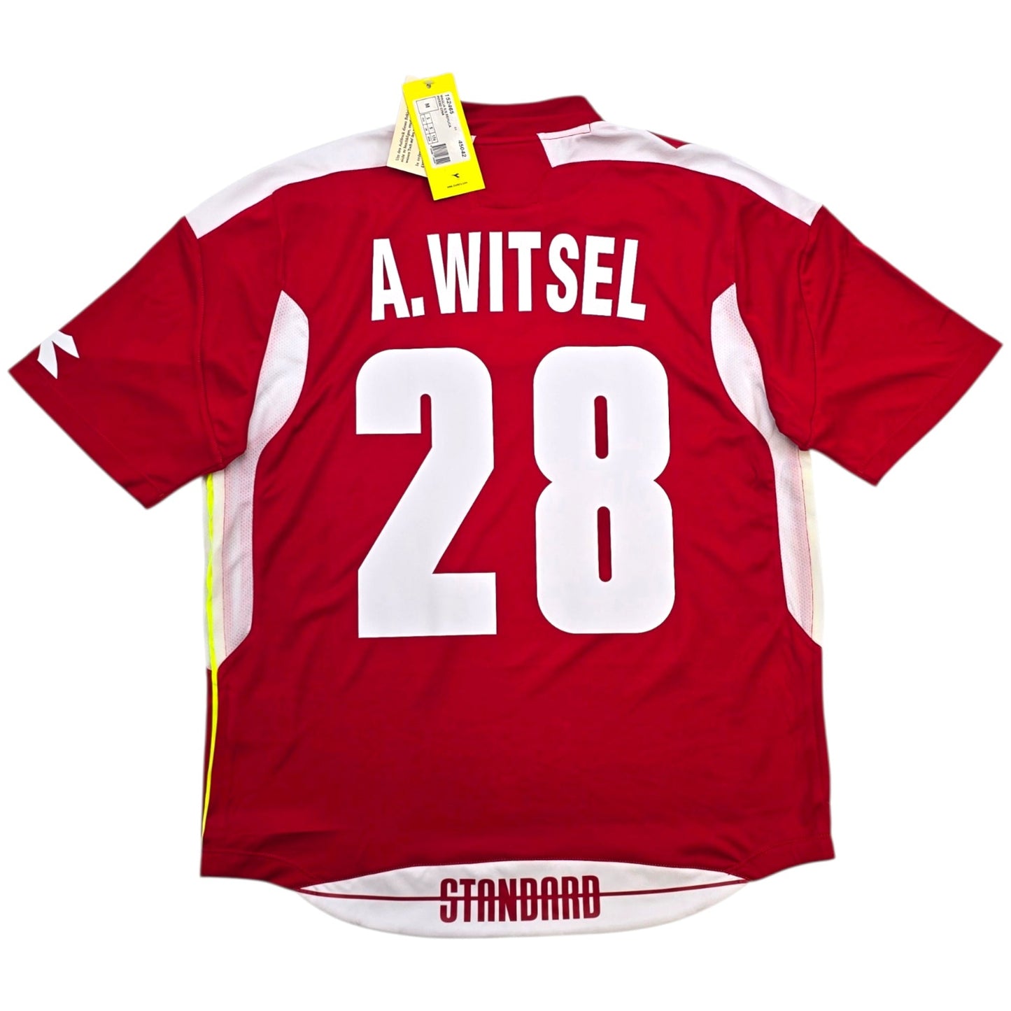 2009/10 Standard de Liège Home Football Shirt (S) Diadora #28 A. Witsel (BNWTs)