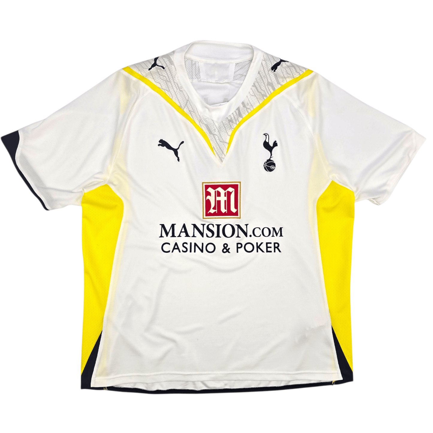 2009/10 Tottenham Hotspur Home Football Shirt (M) Puma #3 Bale