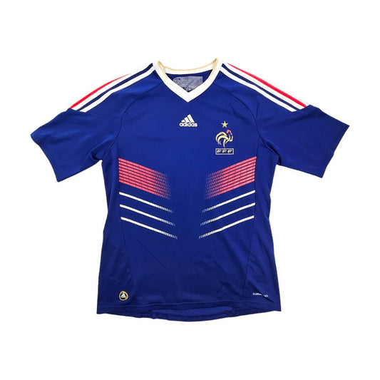 2009/11 France Home Football Shirt (M) Adidas