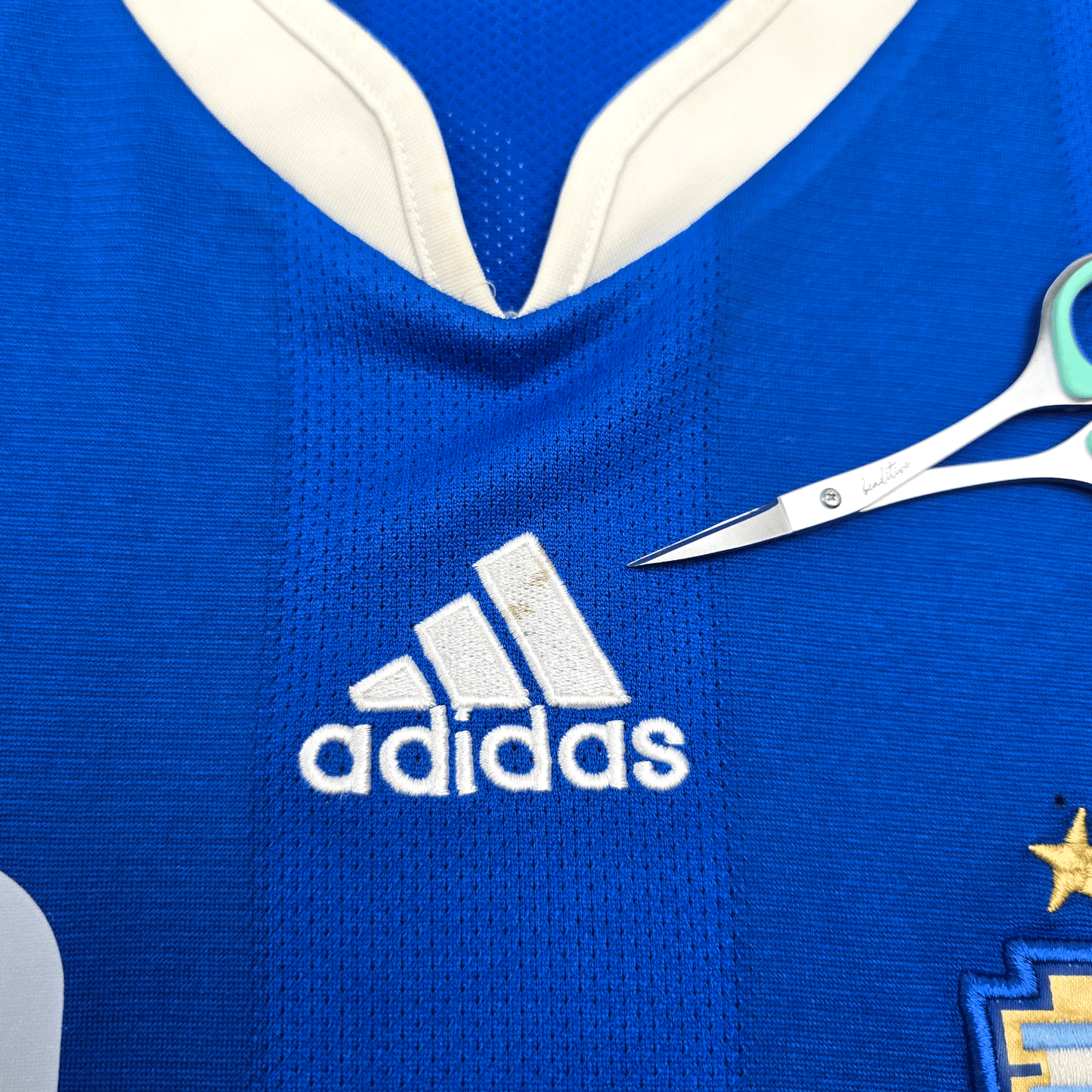 2010/11 Argentina Away Football Shirt (L) Adidas #10 Messi