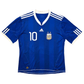 2010/11 Argentina Away Football Shirt (L) Adidas #10 Messi