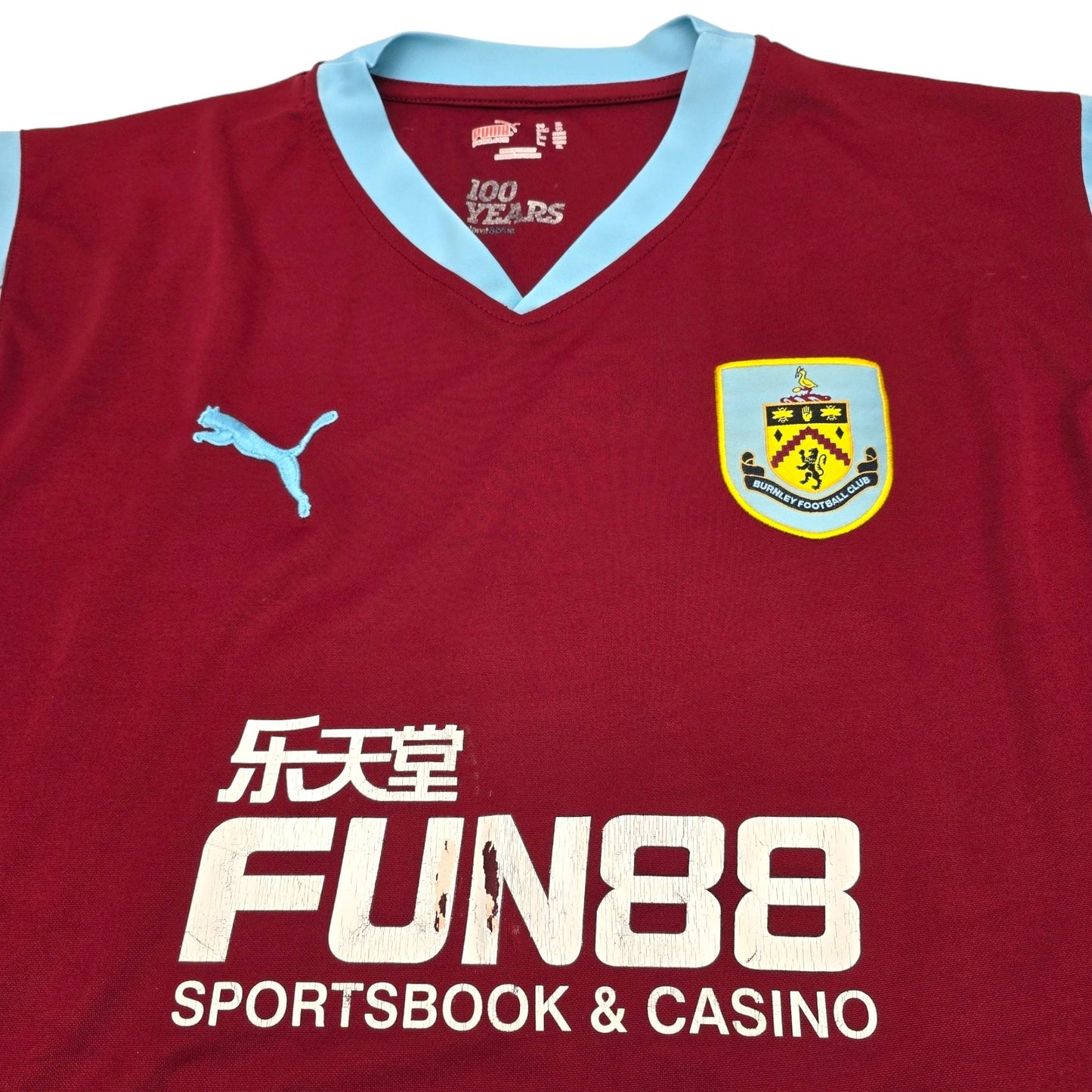 2010/11 Burnley Home Football Shirt (XL) Puma #21