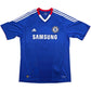 2010/11 Chelsea Home Football Shirt (L) Adidas #3 Cole