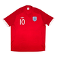 2010/11 England Away Football Shirt (2XL) Umbro #10 Rooney