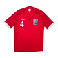 2010/11 England Away Football Shirt (L) Umbro #4 Gerrard