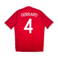 2010/11 England Away Football Shirt (L) Umbro #4 Gerrard
