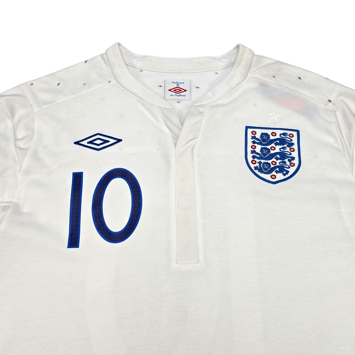 2010/11 England Home Football Shirt (XL) Umbro #10 Rooney