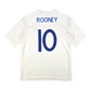 2010/11 England Home Football Shirt (XL) Umbro #10 Rooney