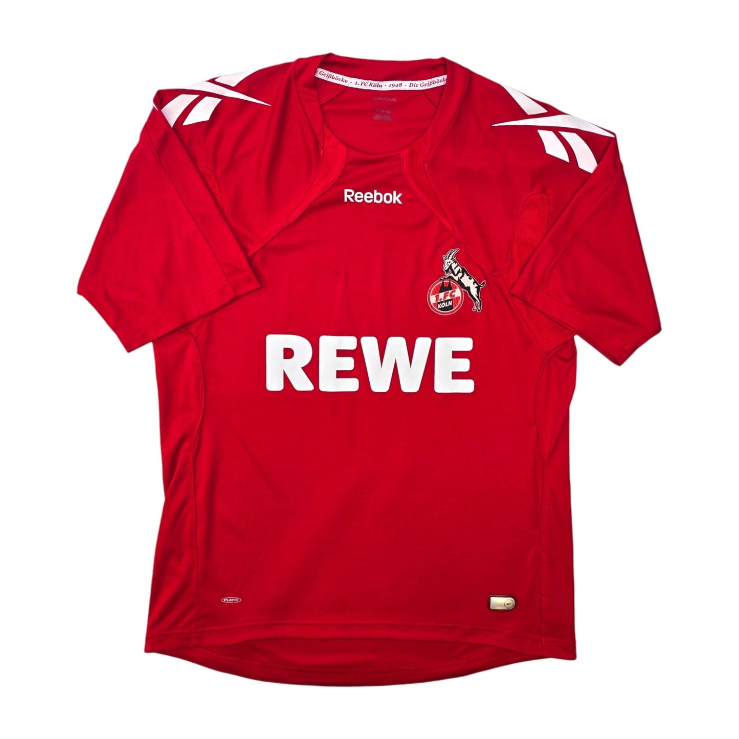2010/11 FC Köln Home Football Shirt (L) Reebok