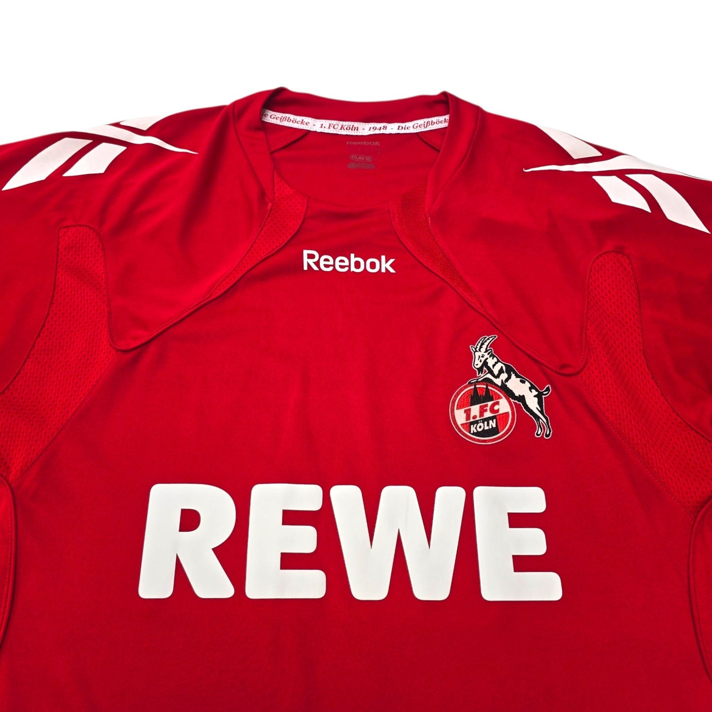 2010/11 FC Köln Home Football Shirt (L) Reebok