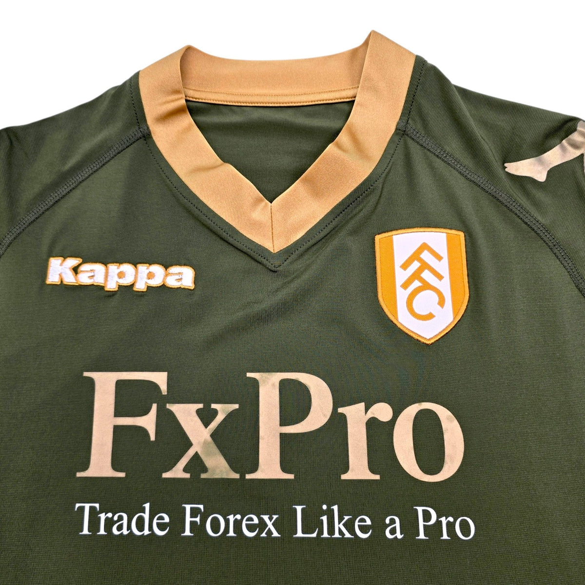2010/11 Fulham Third Football Shirt (L) Kappa #16 Duff (BNWTs)