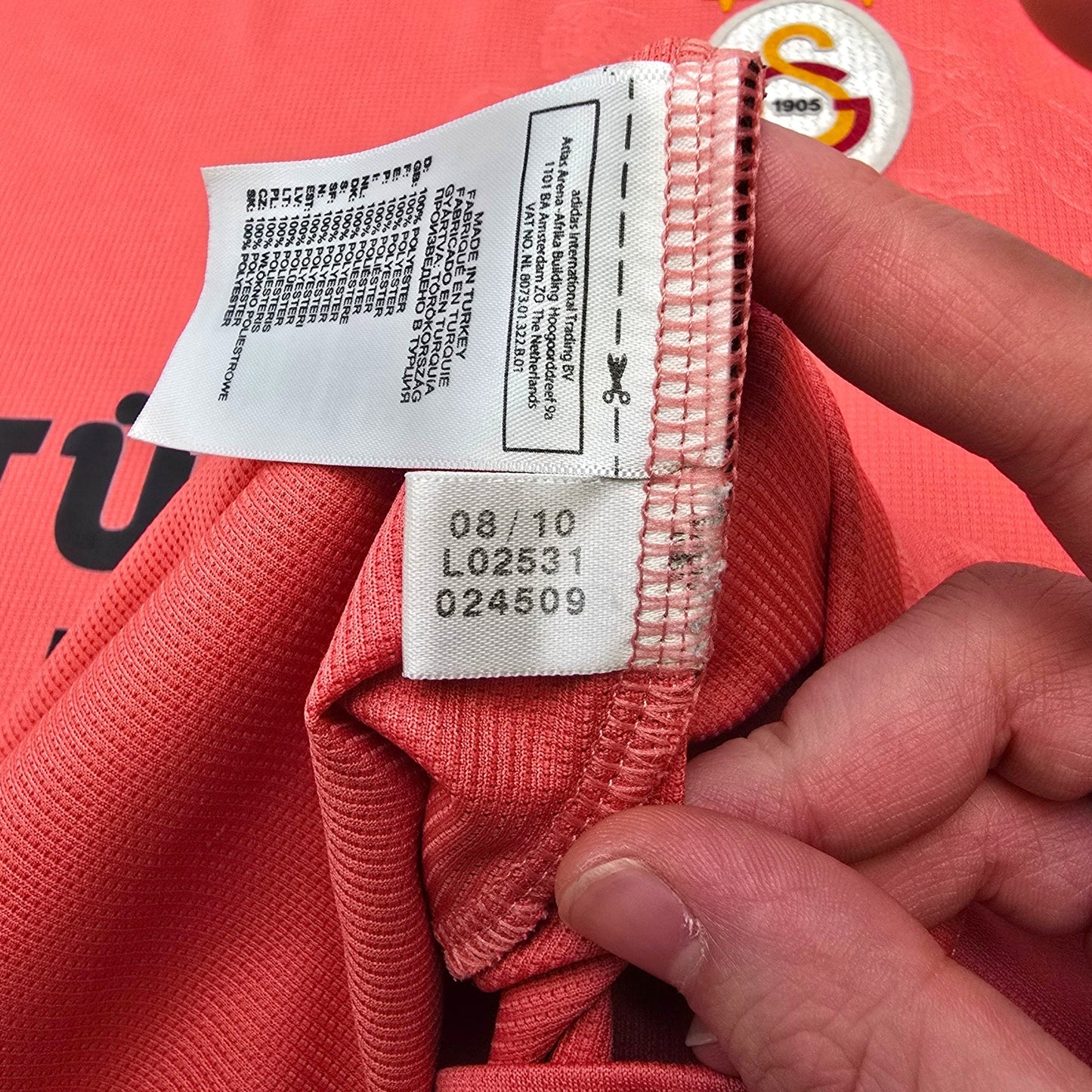 2010/11 Galatasaray Third Football Shirt (XL) Adidas