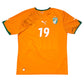 2010/11 Ivory Coast Home Football Shirt (L) Puma #19 Toure Yaya