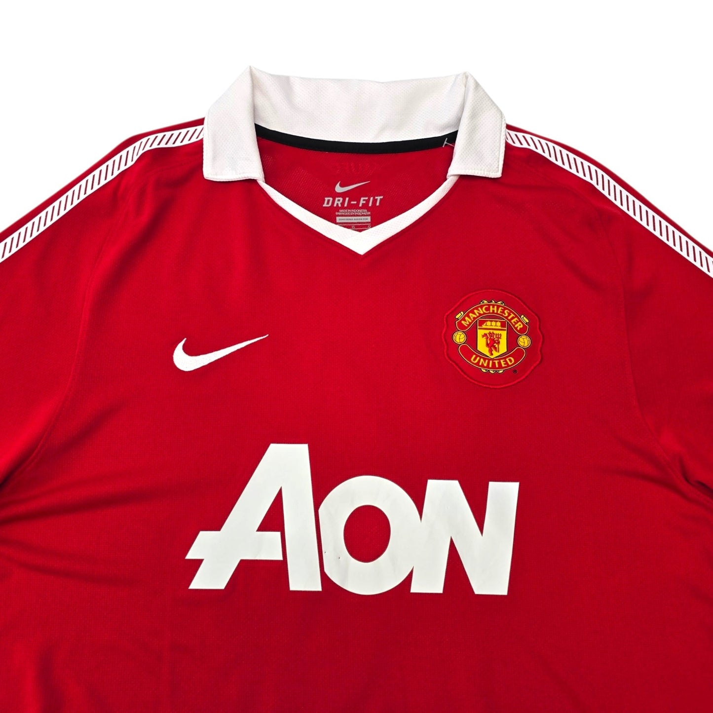 2010/11 Manchester United Home Football Shirt (L) Nike #10 Rooney