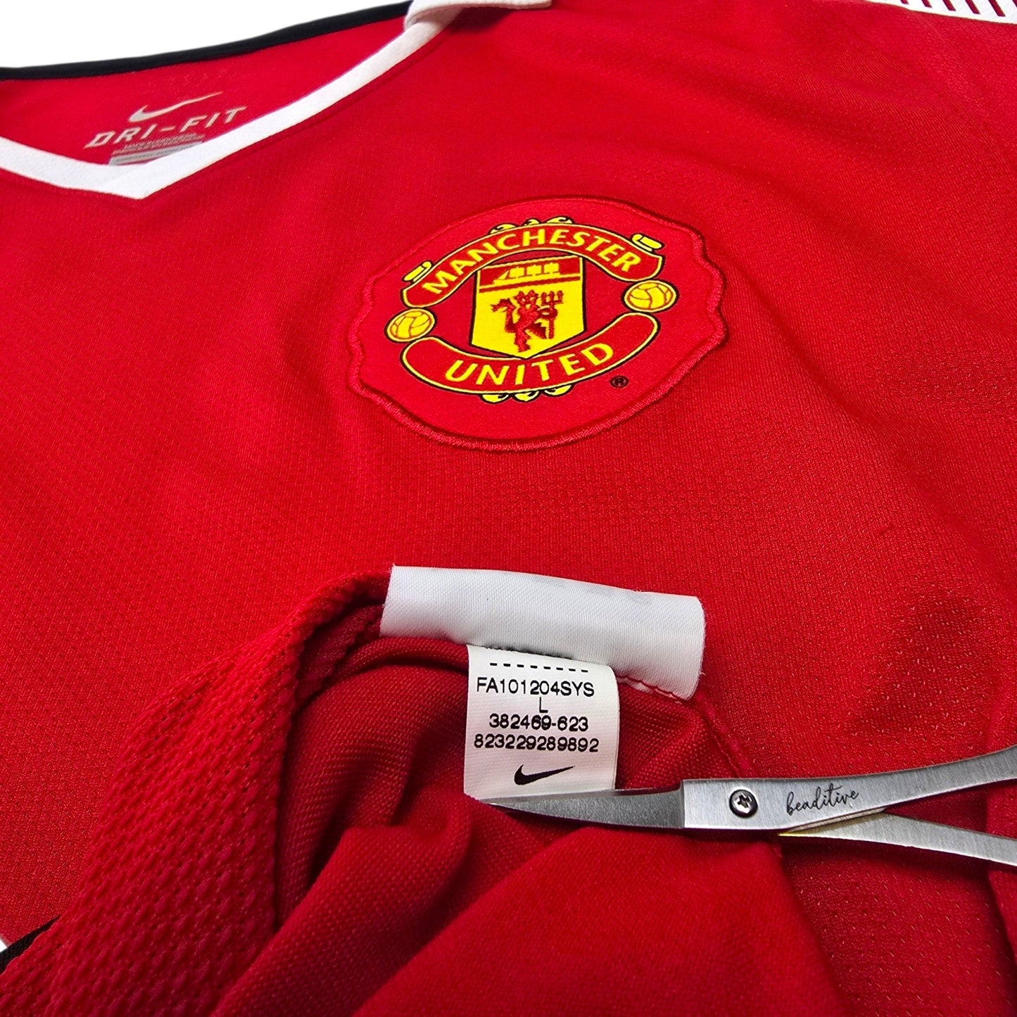 2010/11 Manchester United Home Football Shirt (L) Nike #10 Rooney