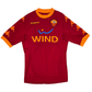 2010/11 Roma Home Football Shirt (L) Kappa #16 De Rossi