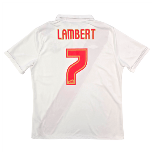 2010/11 Southampton Home Football Shirt (XL) Umbro #7 Lambert