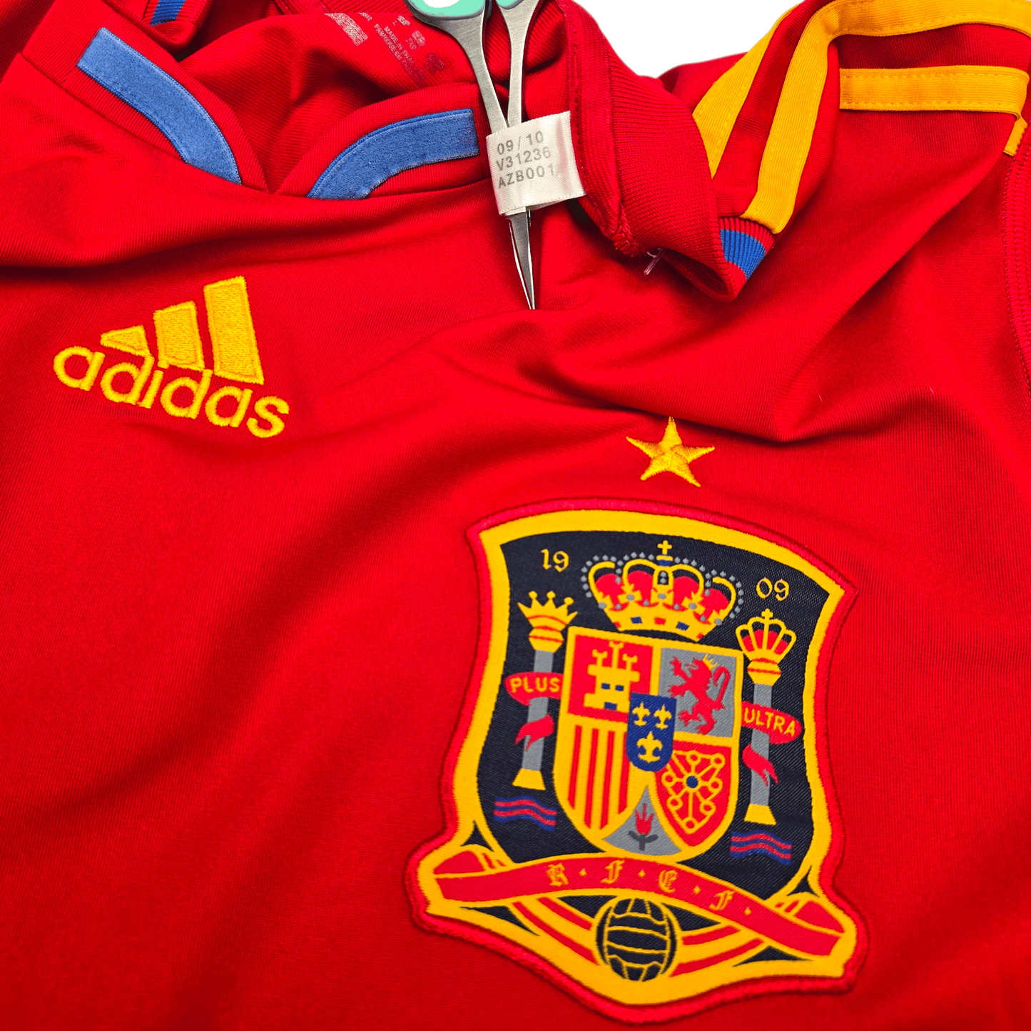 2010/11 Spain Home Football Shirt (L) Adidas #10 Fabregas