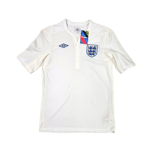 2010/12 England Home Football Shirt (M) Umbro