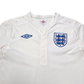 2010/12 England Home Football Shirt (M) Umbro