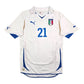 2010/12 Italy Away Football Shirt (S) Puma #21 Pirlo