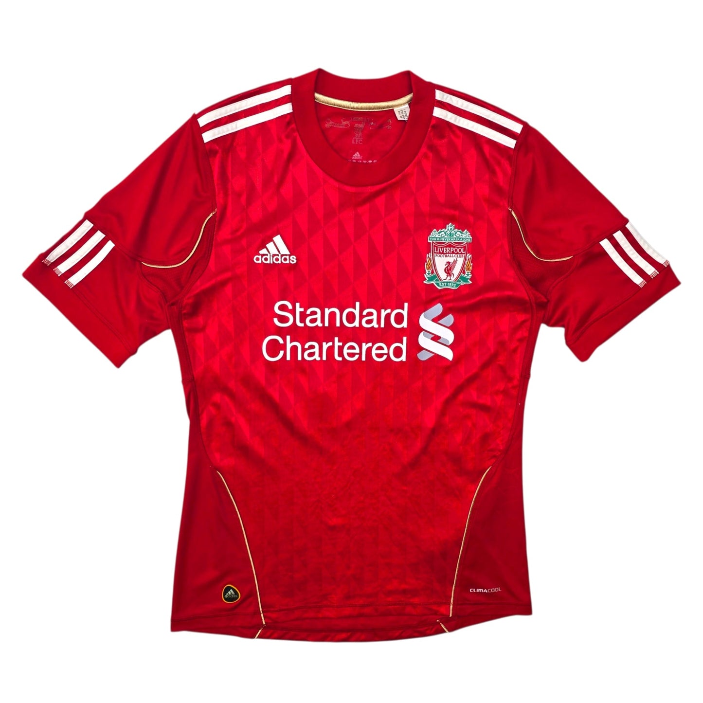 2010/12 Liverpool Home Football Shirt (S) Adidas #10 Cole