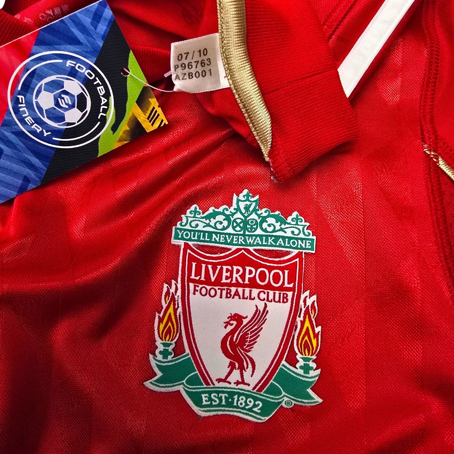 2010/12 Liverpool Home Football Shirt (S) Adidas #10 Cole