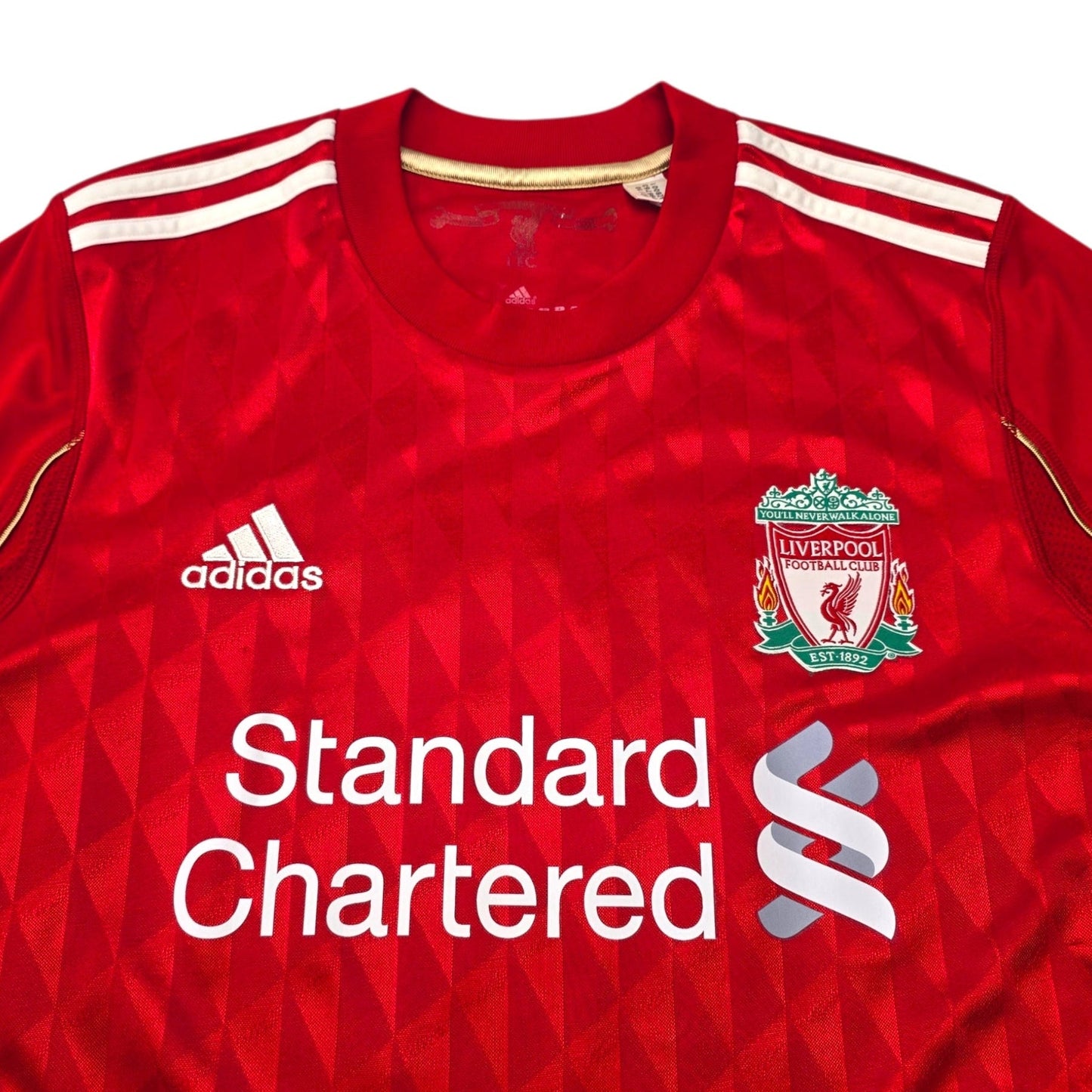 2010/12 Liverpool Home Football Shirt (S) Adidas #10 Cole