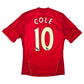 2010/12 Liverpool Home Football Shirt (S) Adidas #10 Cole