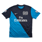2011/12 Arsenal Away Football Shirt (L) Nike #11 A. Santos