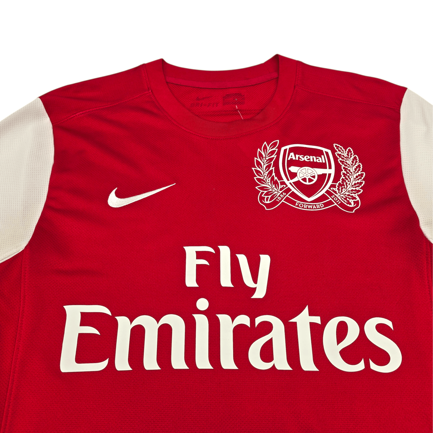 2011/12 Arsenal Home Football Shirt (M) Nike #8 Arteta